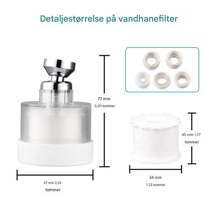 Vandfilter til vandhane